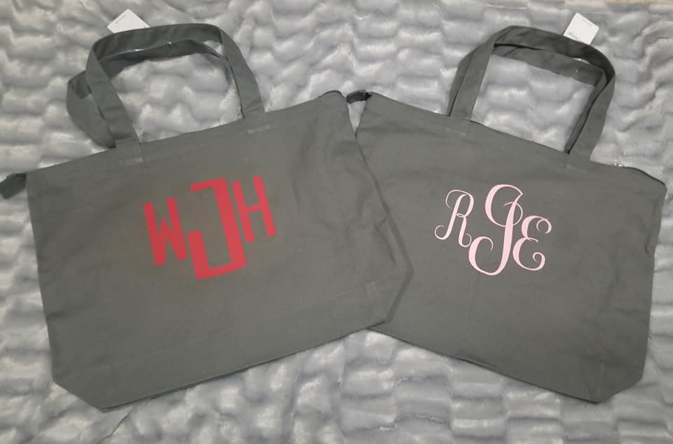 MONOGRAM TOTE