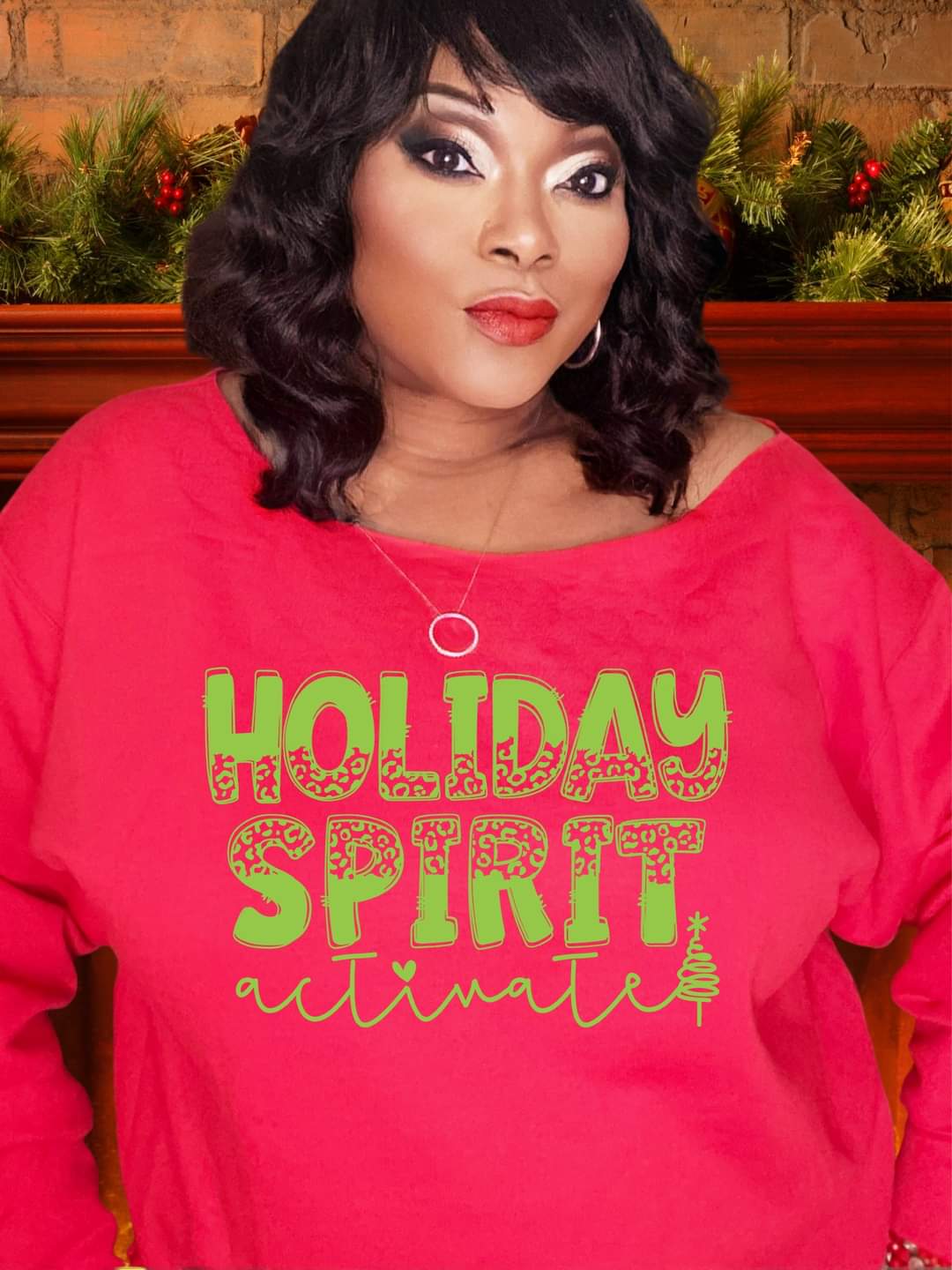 HOLIDAY SPIRIT ACTIVATE T-SHIRT