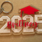 Senior Keychain Engraved and layered