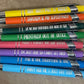 Barely Employed: A Sarcastic Pen Set