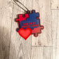 NFC Emergency Contact Backpack Tag