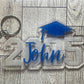 Senior Keychain Engraved and layered