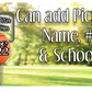 Sporty Yard Signs Single Sided