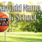 Sporty Yard Signs Single Sided