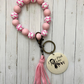 Breast Cancer Awareness Wristlet