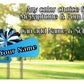 Sporty Yard Signs Single Sided