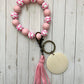 Breast Cancer Awareness Wristlet